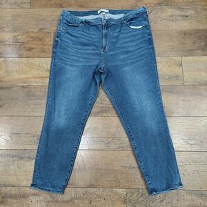 Abercrombie And Fitch Curve Love Super Skinny Ankle High Rise Size 36/22 (36x25)